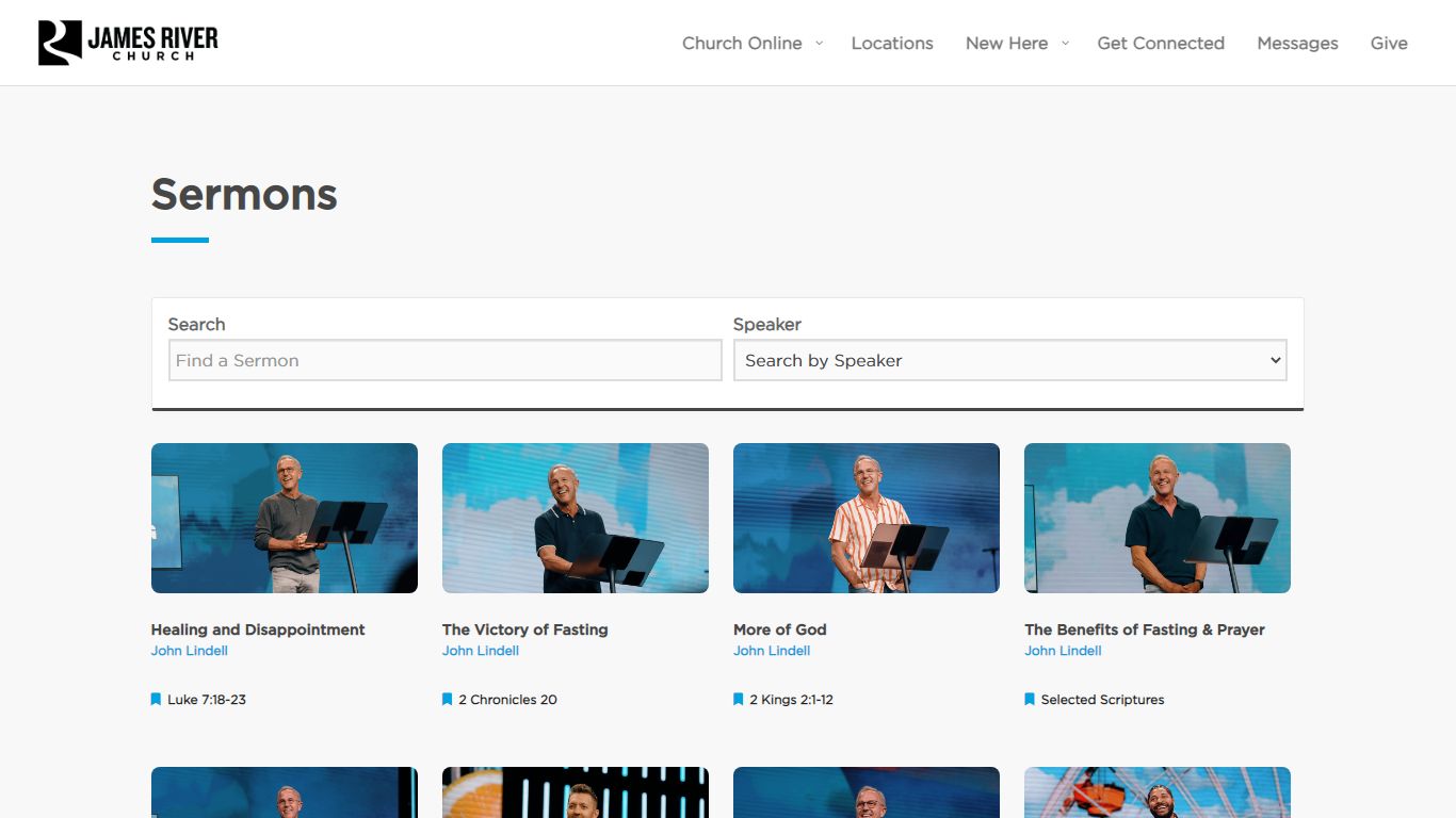 All Sermons - James River Church Online